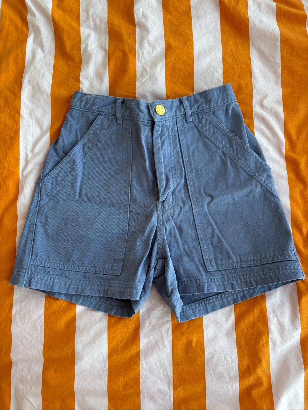 Big Bud Press Purple Worker Shorts - XS